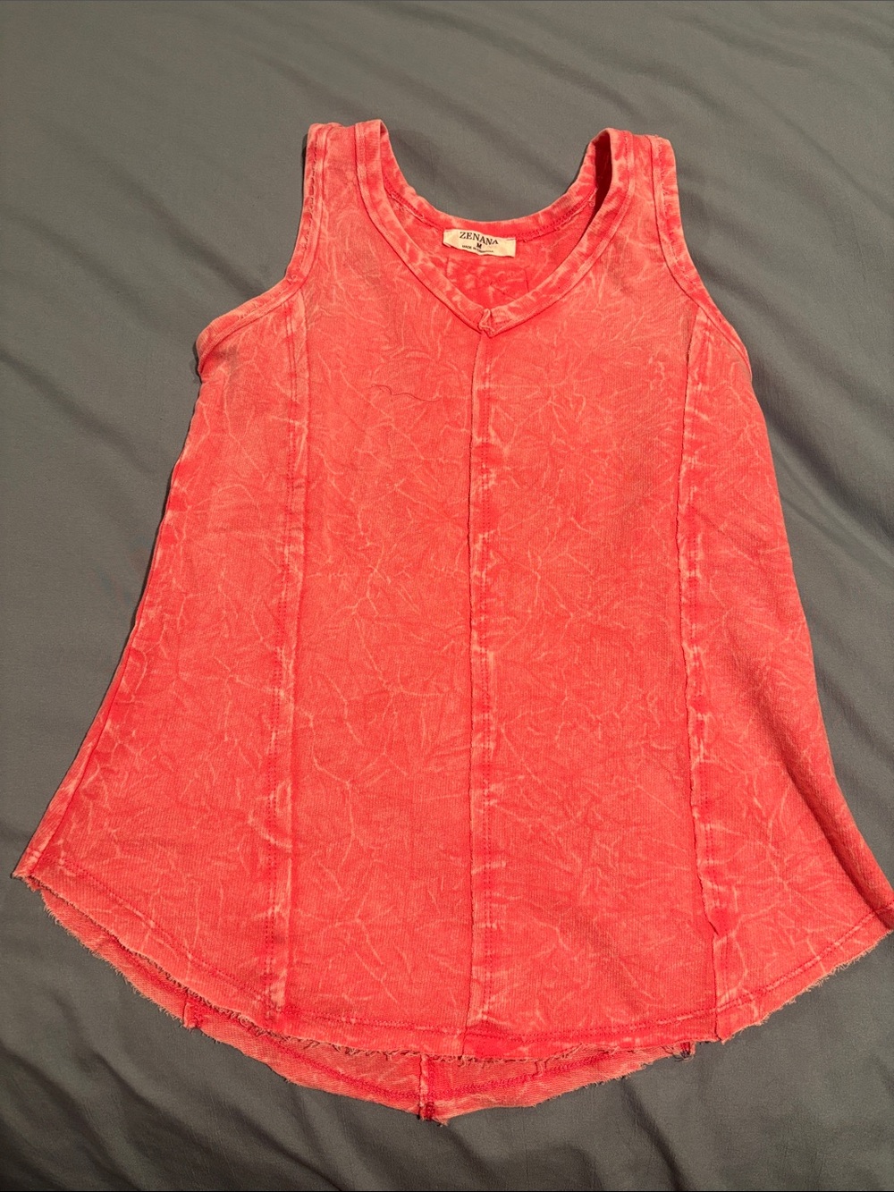 NWOT Pink Zenana Tank